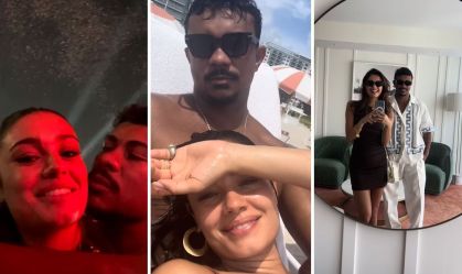 Sophie Charlotte se declara para Xamã em aniversário do rapper