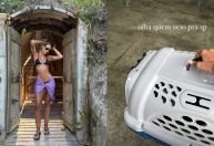 Yasmin Brunet adota gato abandonado durante viagem à Bahia: "Veio pra SP"