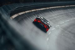 O teste foi realizado em uma pista na Alemanha, em Papenburg