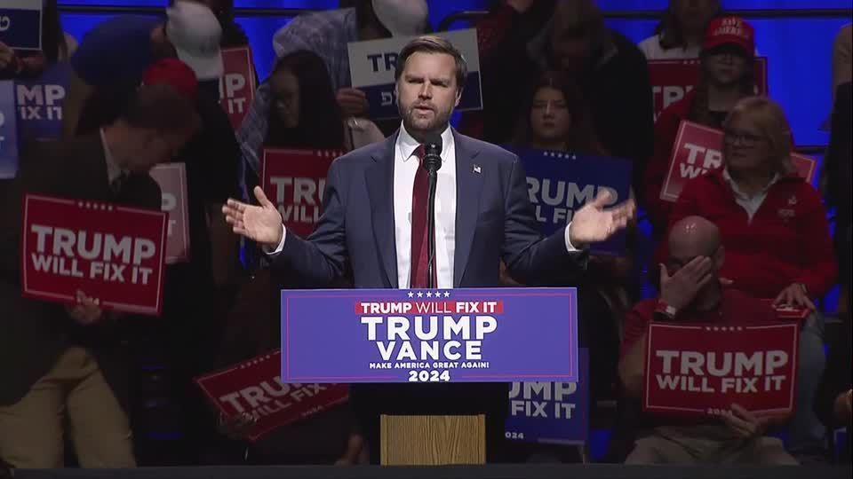 Vance and Walz rally voters on last day of campaigning