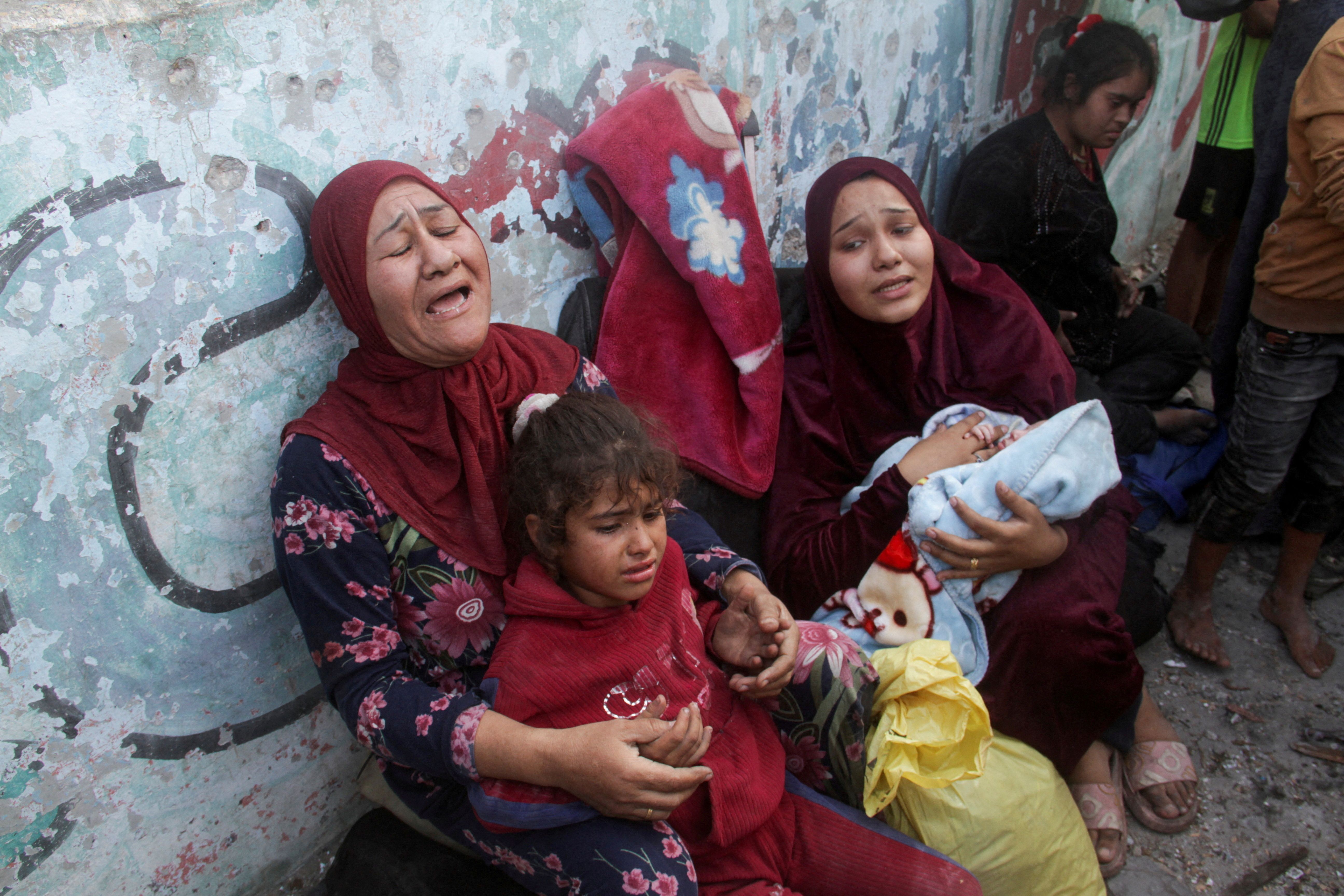 Local de ataque palestino na Cidade de Gaza