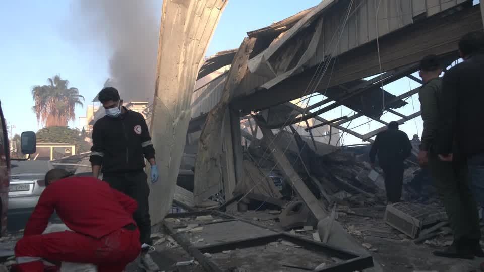 Israel says it hits military sites in Damascus, Syrian media says 15 killed
