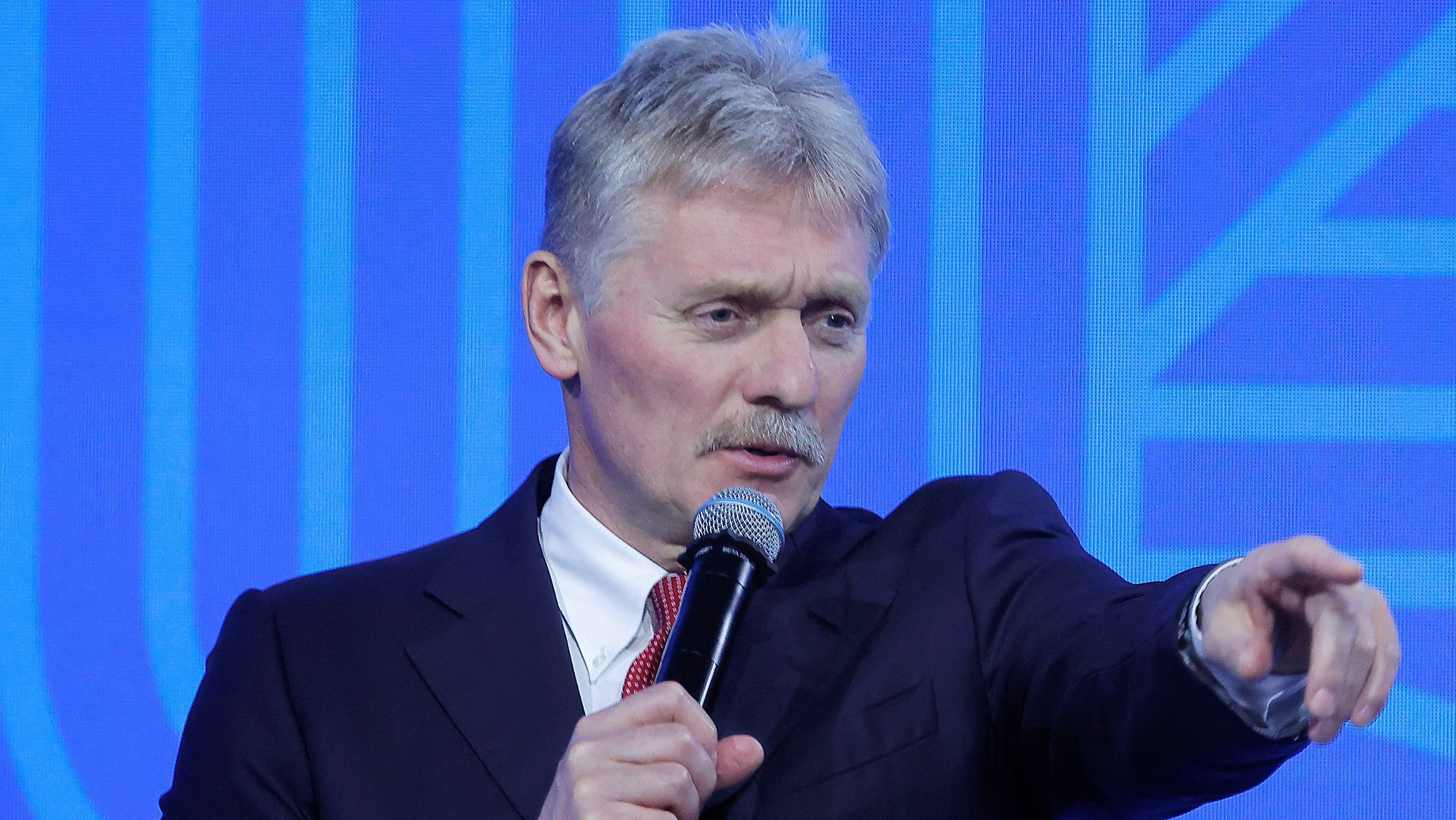 Porta-voz do Kremlin Dmitry Peskov em Kazan