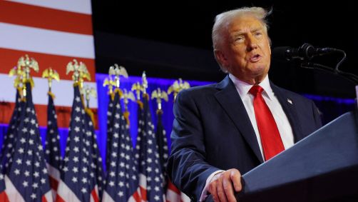 Presidente eleito dos EUA, Donald Trump