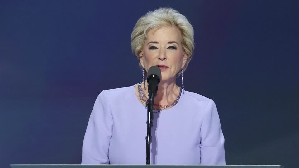 FILE: Trump expected to name Linda McMahon as education secretary, CNN reports