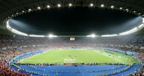 Ernst Happel Stadion, na Áustria