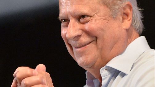 O ex-ministro José Dirceu na festa de aniversário dos 43 anos do PT