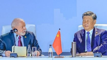 Presidente da República, Luiz Inácio Lula da Silva, Presidente da República Popular da China, Xi Jinping. Sessão I do Diálogo de Amigos do BRICS, BRICS-Africa Outreach e BRICS Plus. Sandton Convention Centre, Joanesburgo - África do Sul.