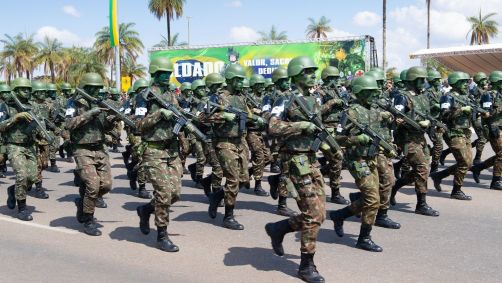 Apresentação do Exército Brasileiro no Dia do Soldado