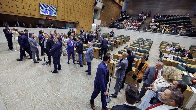 Deputados paulistas aprovaram o projeto de lei em sessão nesta terça • 12/11/2024 - Rodrigo Romeo/Alesp