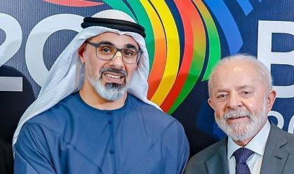 Investimento no Brasil é foco de conversa entre Lula e príncipe de Abu Dhabi