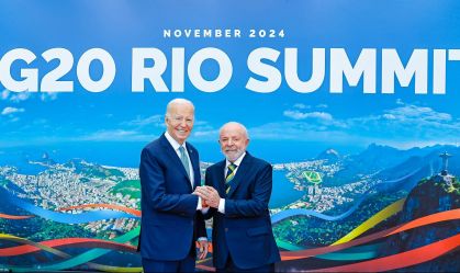 Biden destaca combate à fome e à pobreza em discurso na cúpula G20