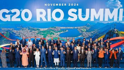 Foto de Família do G20 do Rio de Janeiro é refeita