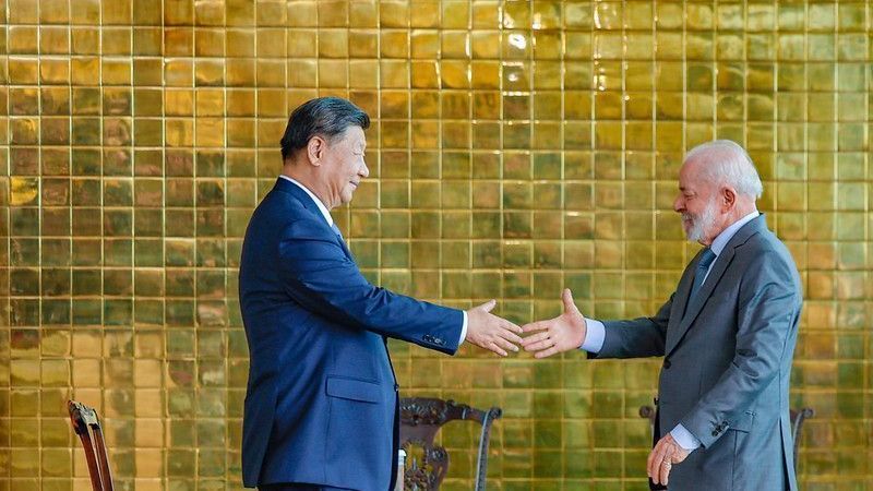 Lula e Xi Jinping