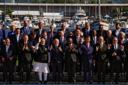 Fotografia oficial Aliança global contra a fome e a pobreza G20 Brasil