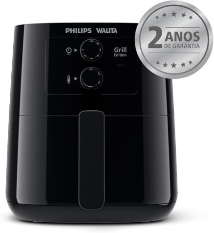 Fritadeira Airfryer Série 3000 Grill Edition, Philips Walita • Divulgação