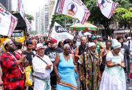 Marcha da Consciência Negra percorre Avenida Paulista com discursos e apresentações culturais