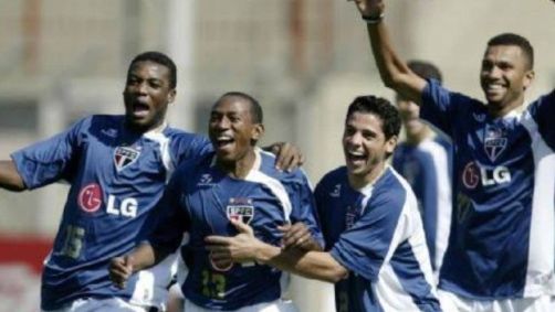 Alê integrou o elenco do São Paulo em 2005