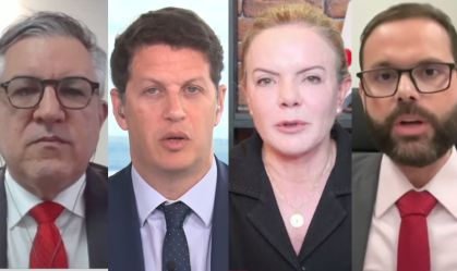 Alexandre Padilha, Ricardo Salles, Gleisi Hoffmann e Jorge Seif