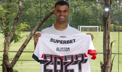 Alisson já disputou 130 jogos com a camisa do São Paulo