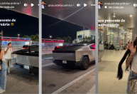 Em viagem, Ana Castela se impressiona com Cybertruck; conheça o carro