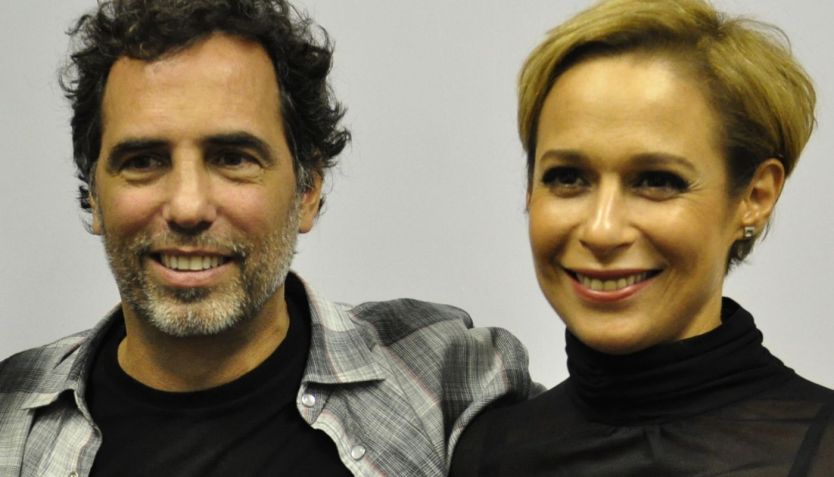 Andrea Beltrão e Mauricio Farias são pais de três filhos • Estevam Avellar/Globo