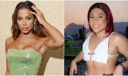 Anitta sobre rede social privada dela para Blogueirinha: "Não acho seu estilo"