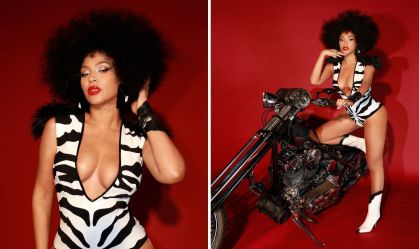Beyoncé se transforma em Betty Davis na temporada de Halloween