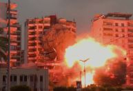 Vídeo: Bombardeio de Israel atinge prédio em Beirute; veja momento