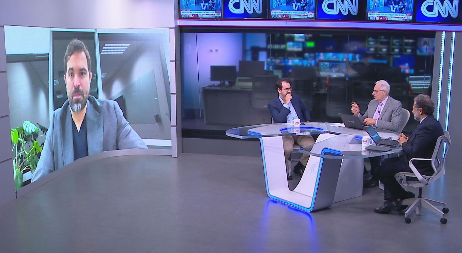 Thiago de Aragão e Christopher Garman na roda do WW desta quarta-feira (6)