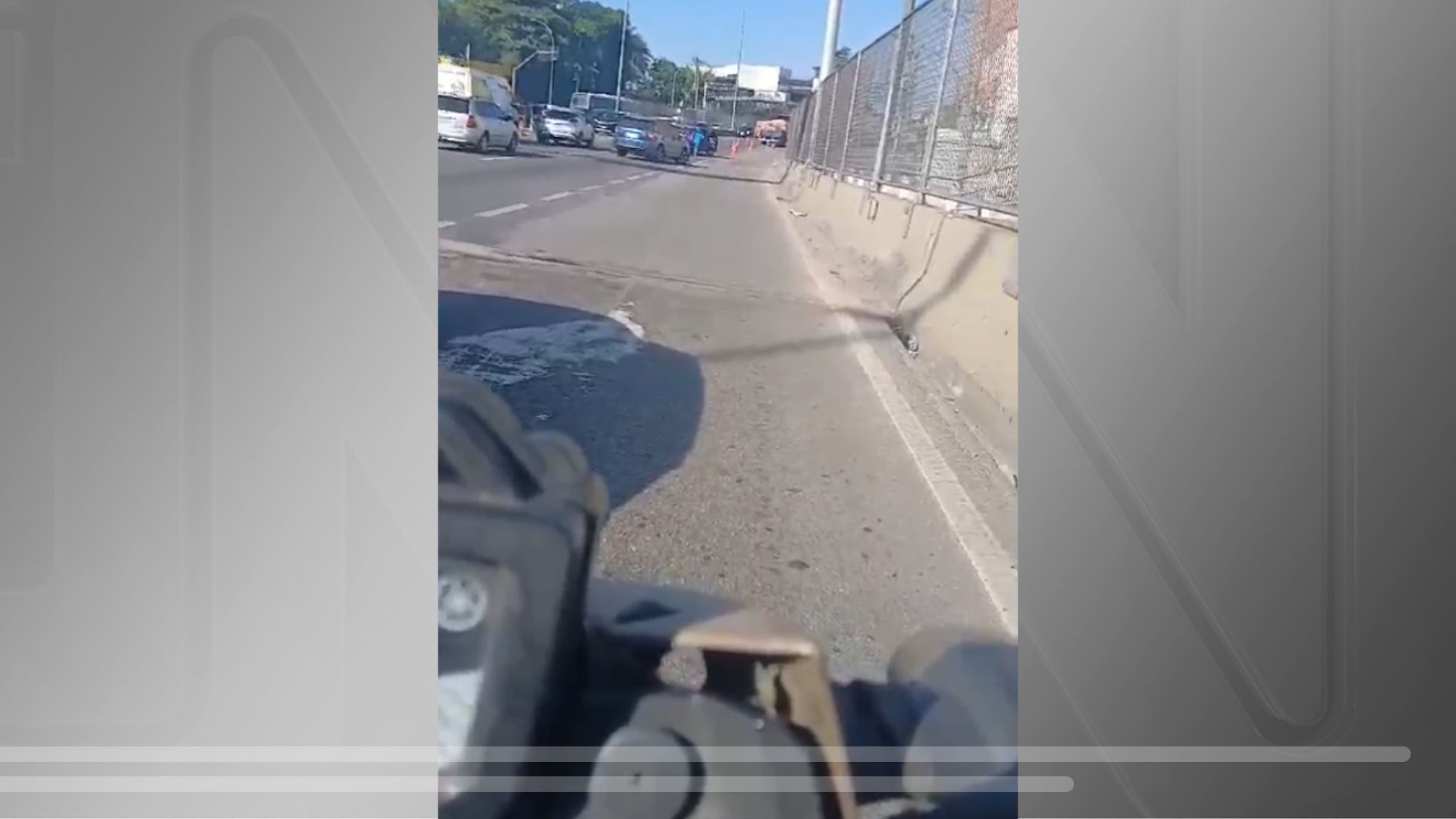 Baleado na linha Amarela