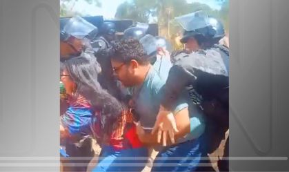 Indígenas são feridos após ação da PM em protesto em rodovia do MS