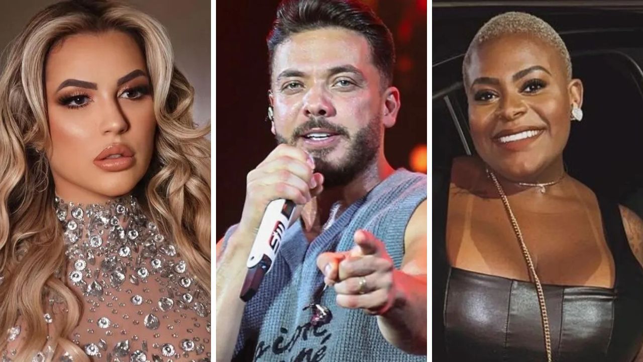 Da esquerda para a direita: Deolane Bezerra, Wesley Safadão e Jojo Todynho