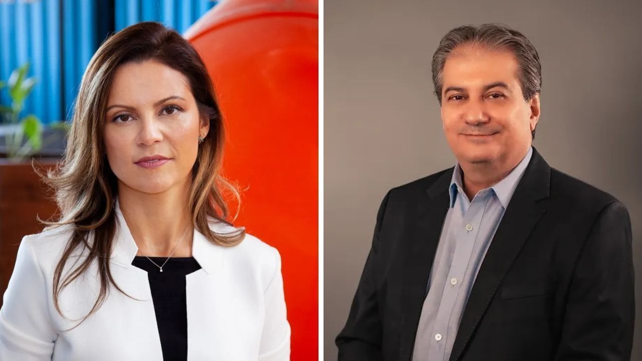 Patrícia Ellen e Marcello Brito