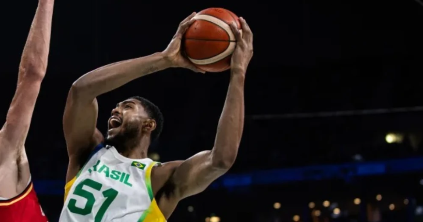 Bruno Cabloco, pivô da Seleção Brasileira de Basquete