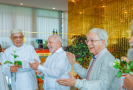 Lula faz cerimônia para lembrar 5 anos da saída da prisão