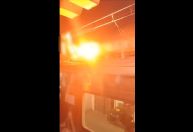 ”Surfista de trem” é eletrocutado na zona norte do Rio