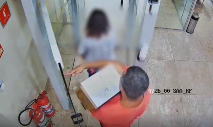 Vídeo mostra casal que furtou R$ 1,5 milhão do Banco do Brasil saindo de agência