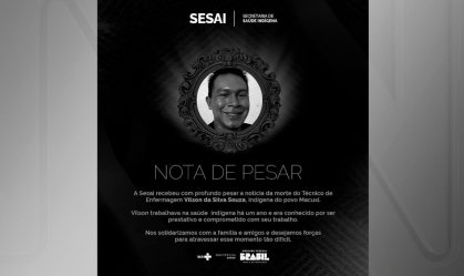 Técnico de enfermagem é morto com flechada em território Yanomami