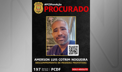 Homem invade casa da ex, rasga bolsas, espalha facas e é procurado pela polícia