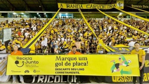 Criciúma realiza projeto sustentável junto de patrocinadora