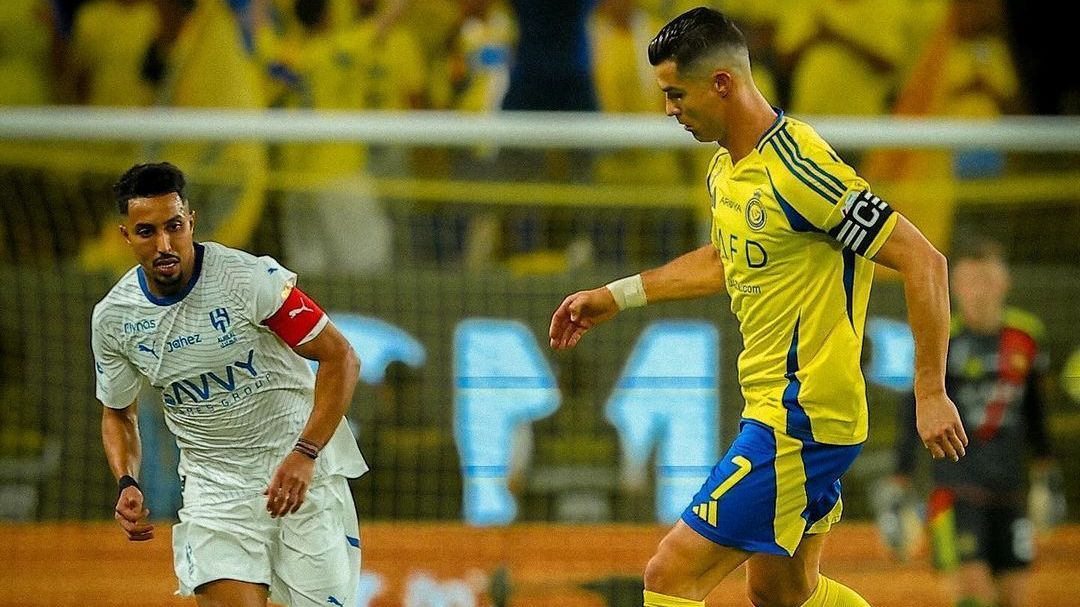 Cristiano Ronaldo não marcou no confronto entre Al-Nassr e Al-Hilal