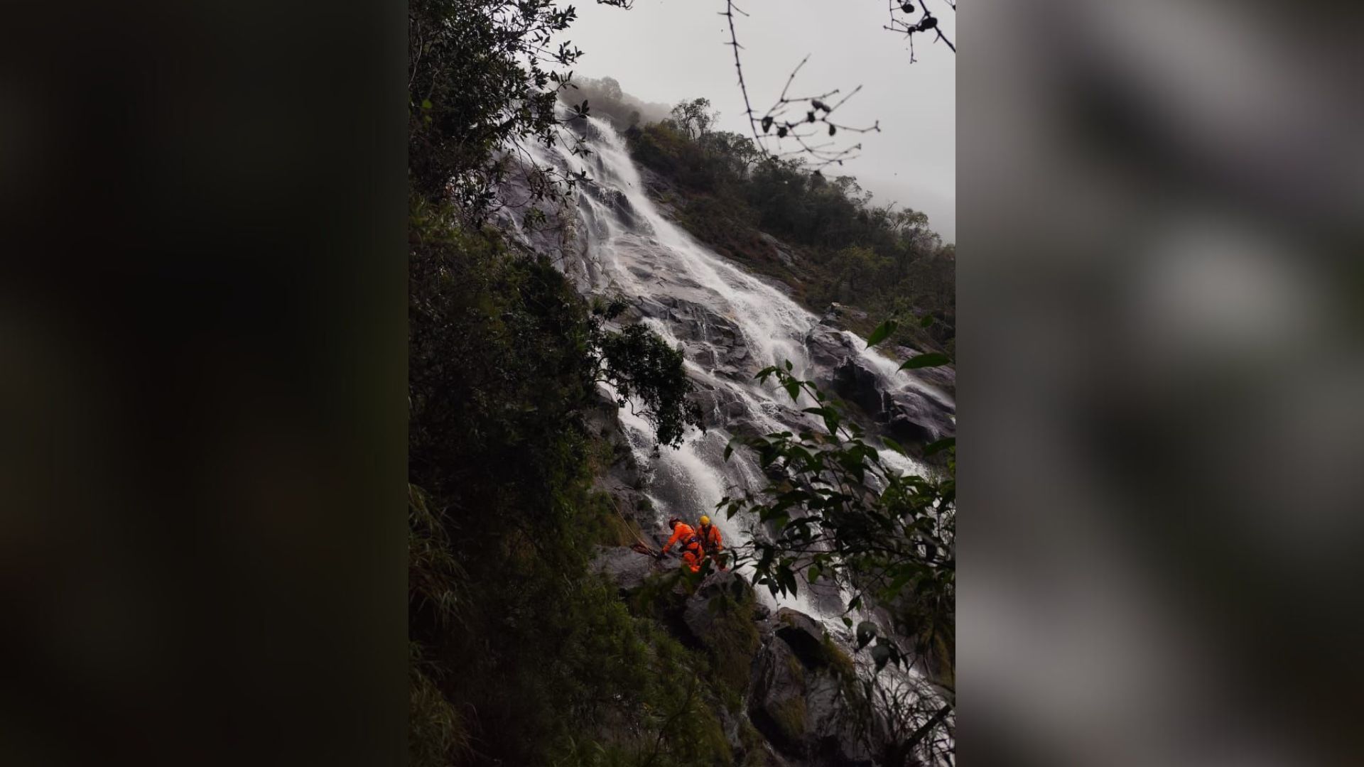 resgate cachoeira