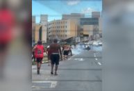 Torcedores de Atlético-MG e Flamengo brigam antes de final da Copa do Brasil