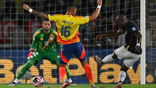 Enner Valencia fez o gol da vitória do Equador sobre a Colômbia
