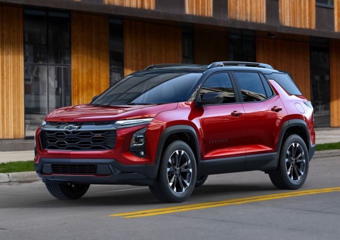 Equinox RS tem visual mais esportivado • Divulgação