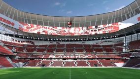 Imagem do estádio do Flamengo