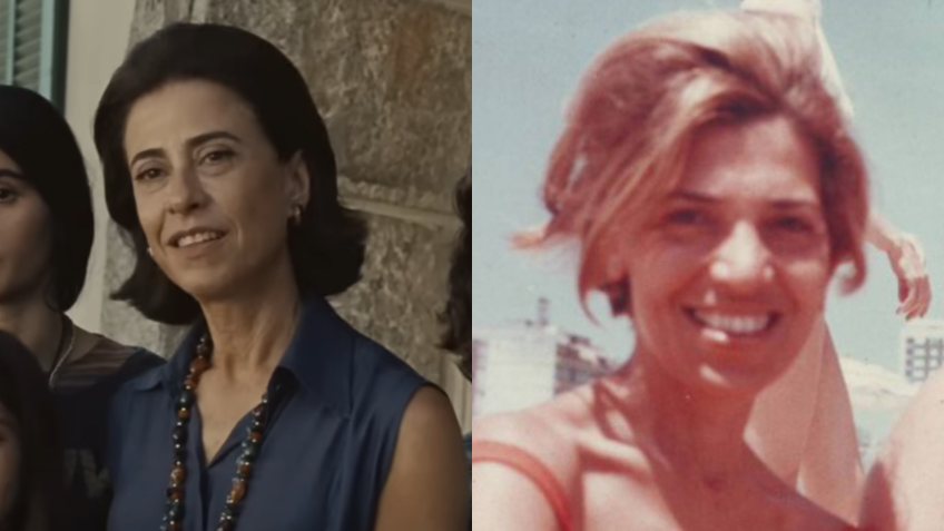 Fernanda Torres interpreta Eunice Paiva no filme "Ainda Estou Aqui" • Divulgação|Reprodução/Instituto Vladimir Herzog