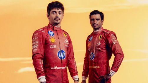 Charles Leclerc e Carlos Sainz