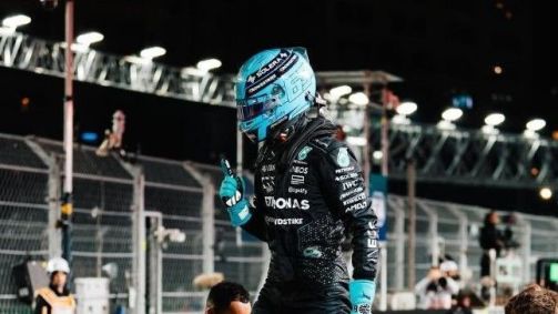 George Russel vai largar na pole em Las Vegas